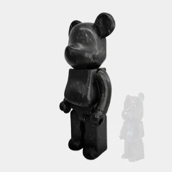 Floor Standing|Animals^Statues & Sculptures Aero Bear 135cm Black Resin Indoor Sculpture
