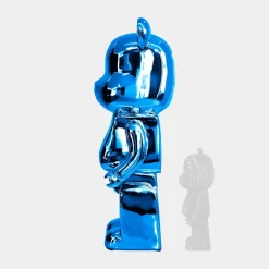 Floor Standing|Animals^Statues & Sculptures Aero Bear 135cm Blue Resin Indoor Sculpture