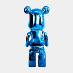 Table Top|Floor Standing^Statues & Sculptures Aero Bear 50cm Blue Resin Indoor Sculpture