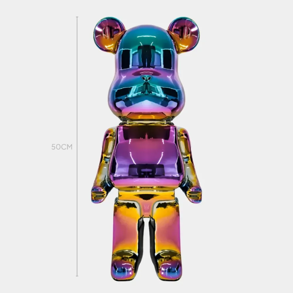 Table Top|Floor Standing^Statues & Sculptures Aero Bear 50cm Dynamic Colour Resin Indoor Sculpture