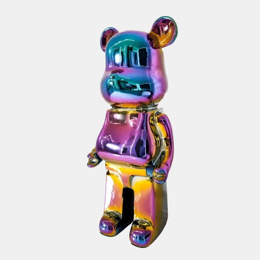 Table Top|Floor Standing^Statues & Sculptures Aero Bear 50cm Dynamic Colour Resin Indoor Sculpture