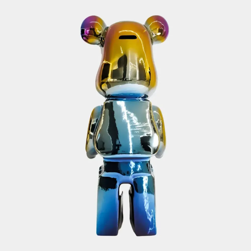 Table Top|Floor Standing^Statues & Sculptures Aero Bear 50cm Dynamic Colour Resin Indoor Sculpture