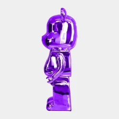 Table Top|Floor Standing^Statues & Sculptures Aero Bear 50cm Purple Resin Indoor Sculpture