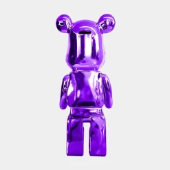Table Top|Floor Standing^Statues & Sculptures Aero Bear 50cm Purple Resin Indoor Sculpture