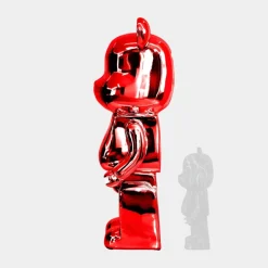 Floor Standing|Animals^Statues & Sculptures Aero Bear 135cm Red Resin Indoor Sculpture
