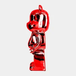 Table Top|Floor Standing^Statues & Sculptures Aero Bear 50cm Red Resin Indoor Sculpture