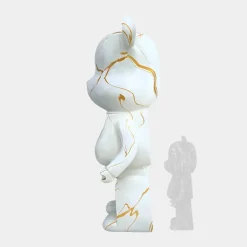 Floor Standing|Animals^Statues & Sculptures Aero Bear 135cm White Resin Indoor Sculpture