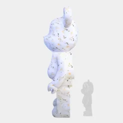 Giant|Floor Standing^Statues & Sculptures Aero Bear Frost 165cm Resin Indoor Sculpture