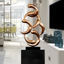 Table Top|Floor Standing^Statues & Sculptures Aero Stream 74cm Bronze Metal Indoor Sculpture v2