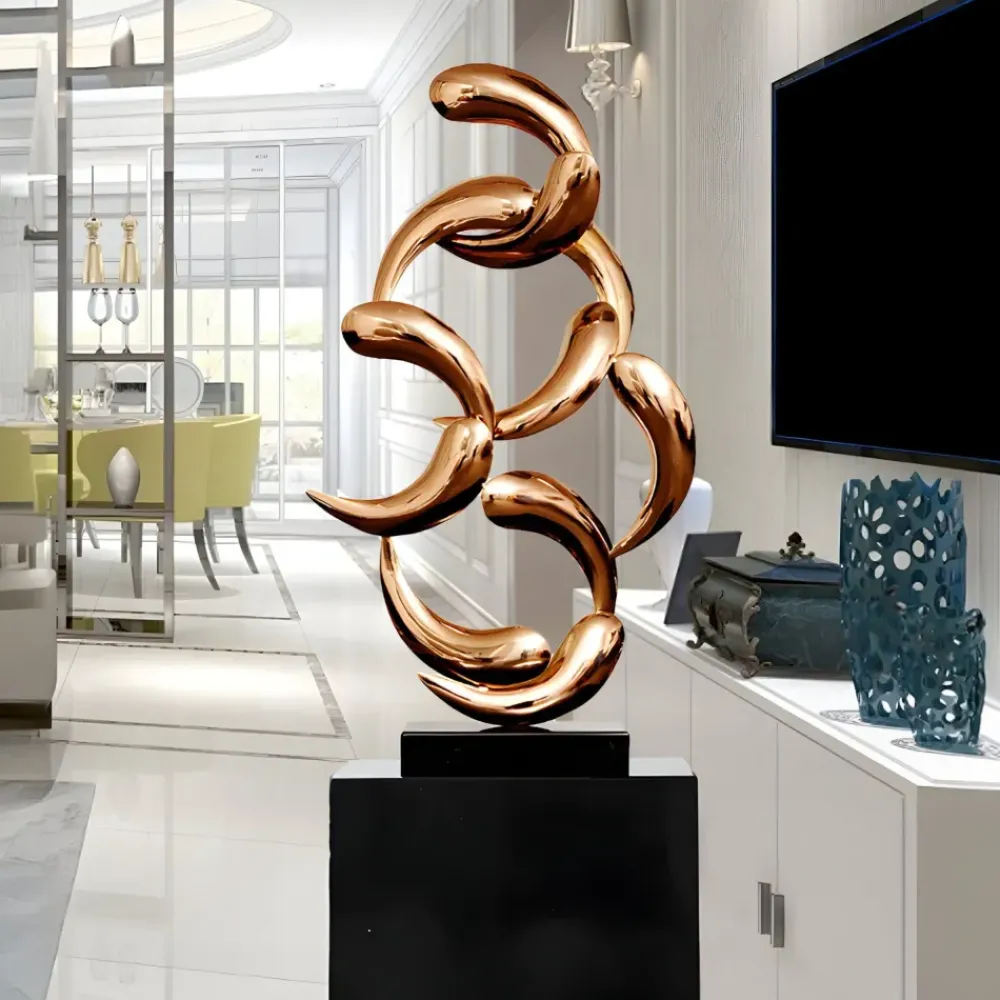 Table Top|Floor Standing^Statues & Sculptures Aero Stream 74cm Bronze Metal Indoor Sculpture v2