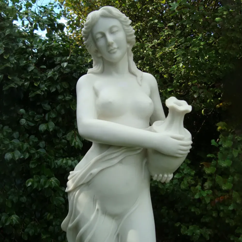Greek^Statues & Sculptures Alexa 155cm Marble Resin Garden Statue