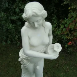 Greek^Statues & Sculptures Alexa 155cm Marble Resin Garden Statue