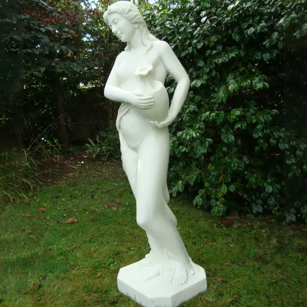 Greek^Statues & Sculptures Alexa 81cm Marble Resin Garden Statue