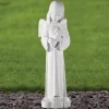 Angel^Statues & Sculptures Angel 50cm Marble Resin Garden Statue