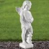 Angel^Statues & Sculptures Angel 30cm Marble Resin Garden Statue