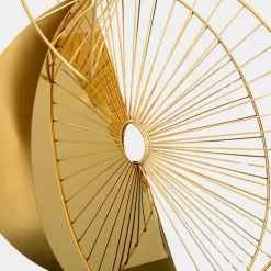 Table Top|Floor Standing^Statues & Sculptures Arc Aeon 93cm Gold Metal Indoor Sculpture
