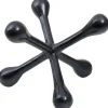 Table Top|Abstract^Statues & Sculptures Atomic Bloom 16cm Black Metal Indoor Sculpture