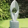 Contemporary^Statues & Sculptures Azura Contemporary Stone Garden Sculpture