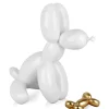 Table Top|Floor Standing^Statues & Sculptures Balloon Dog & Bone 46cm White Resin Indoor Sculpture