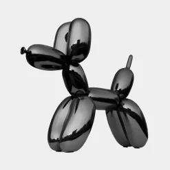 Floor Standing|Balloon Dogs^Statues & Sculptures Balloon Dog 80cm Black Metal Garden Sculpture