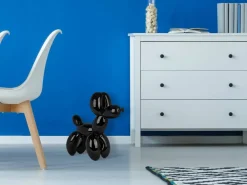 Table Top|Floor Standing^Statues & Sculptures Balloon Dog 46cm Black Resin Indoor Sculpture