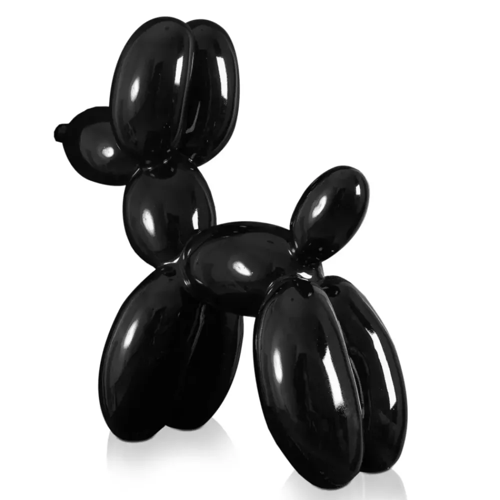 Table Top|Floor Standing^Statues & Sculptures Balloon Dog 46cm Black Resin Indoor Sculpture