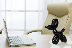 Table Top|Balloon Dogs^Statues & Sculptures Balloon Dog 27cm Black Resin Indoor Sculpture