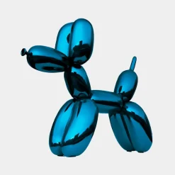 Floor Standing|Balloon Dogs^Statues & Sculptures Balloon Dog 80cm Blue Metal Garden Sculpture