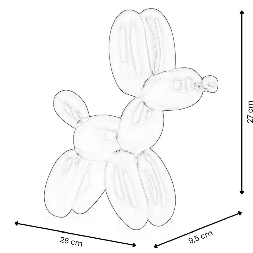Table Top|Balloon Dogs^Statues & Sculptures Balloon Dog 27cm Blue Resin Indoor Sculpture