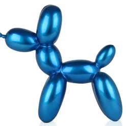 Table Top|Floor Standing^Statues & Sculptures Balloon Dog 46cm Blue Resin Indoor Sculpture