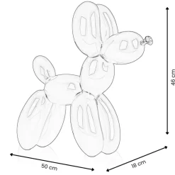 Table Top|Floor Standing^Statues & Sculptures Balloon Dog 46cm Blue Resin Indoor Sculpture