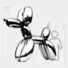 Giant|Floor Standing^Statues & Sculptures Balloon Dog 240cm Chrome Fibreglass Indoor Sculpture