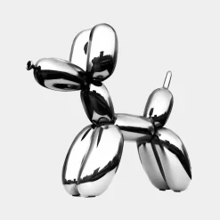 Floor Standing|Balloon Dogs^Statues & Sculptures Balloon Dog 80cm Chrome Metal Garden Sculpture