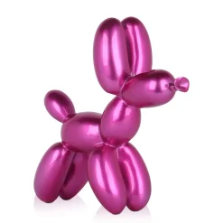 Table Top|Balloon Dogs^Statues & Sculptures Balloon Dog 27cm Fuchsia Resin Indoor Sculpture