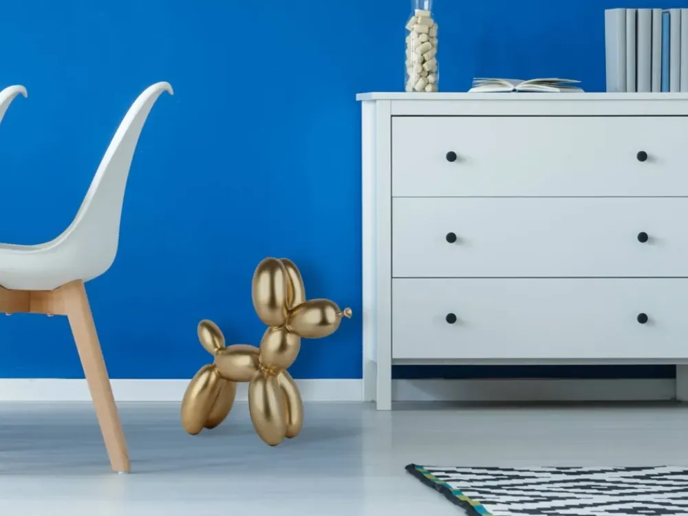 Table Top|Floor Standing^Statues & Sculptures Balloon Dog 46cm Gold Resin Indoor Sculpture