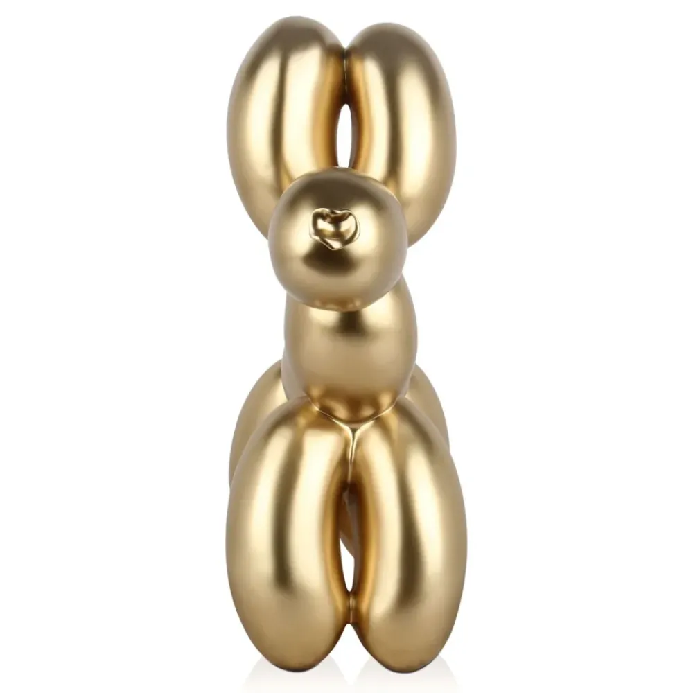 Table Top|Floor Standing^Statues & Sculptures Balloon Dog 46cm Gold Resin Indoor Sculpture