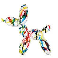 Table Top|Balloon Dogs^Statues & Sculptures Balloon Dog 27cm Multicoloured Resin Indoor Sculpture