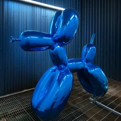Giant|Floor Standing^Statues & Sculptures Balloon Dog 200cm Ocean Blue Metal Garden Sculpture