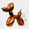 Giant|Floor Standing^Statues & Sculptures Balloon Dog 240cm Orange Metal Garden Sculpture