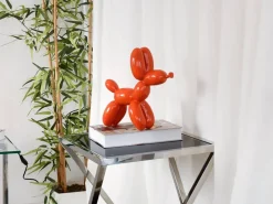 Table Top|Balloon Dogs^Statues & Sculptures Balloon Dog 27cm Orange Resin Indoor Sculpture
