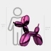 Floor Standing|Balloon Dogs^Statues & Sculptures Balloon Dog 100cm Purple Fibreglass Indoor Sculpture