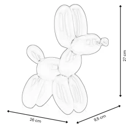 Table Top|Balloon Dogs^Statues & Sculptures Balloon Dog 27cm Red Resin Indoor Sculpture