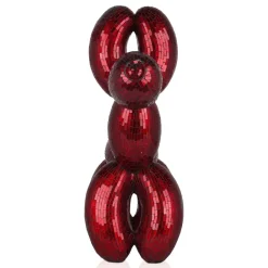 Table Top|Floor Standing^Statues & Sculptures Balloon Dog 60cm Red Resin Indoor Sculpture