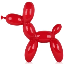 Floor Standing|Balloon Dogs^Statues & Sculptures Balloon Dog 62cm Rosso Red Resin Indoor Sculpture