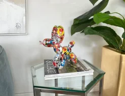 Table Top|Graffiti^Statues & Sculptures Balloon Dog 27cm Street Art Resin Indoor Sculpture
