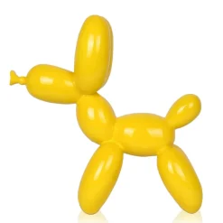 Table Top|Balloon Dogs^Statues & Sculptures Balloon Dog 27cm Yellow Resin Indoor Sculpture