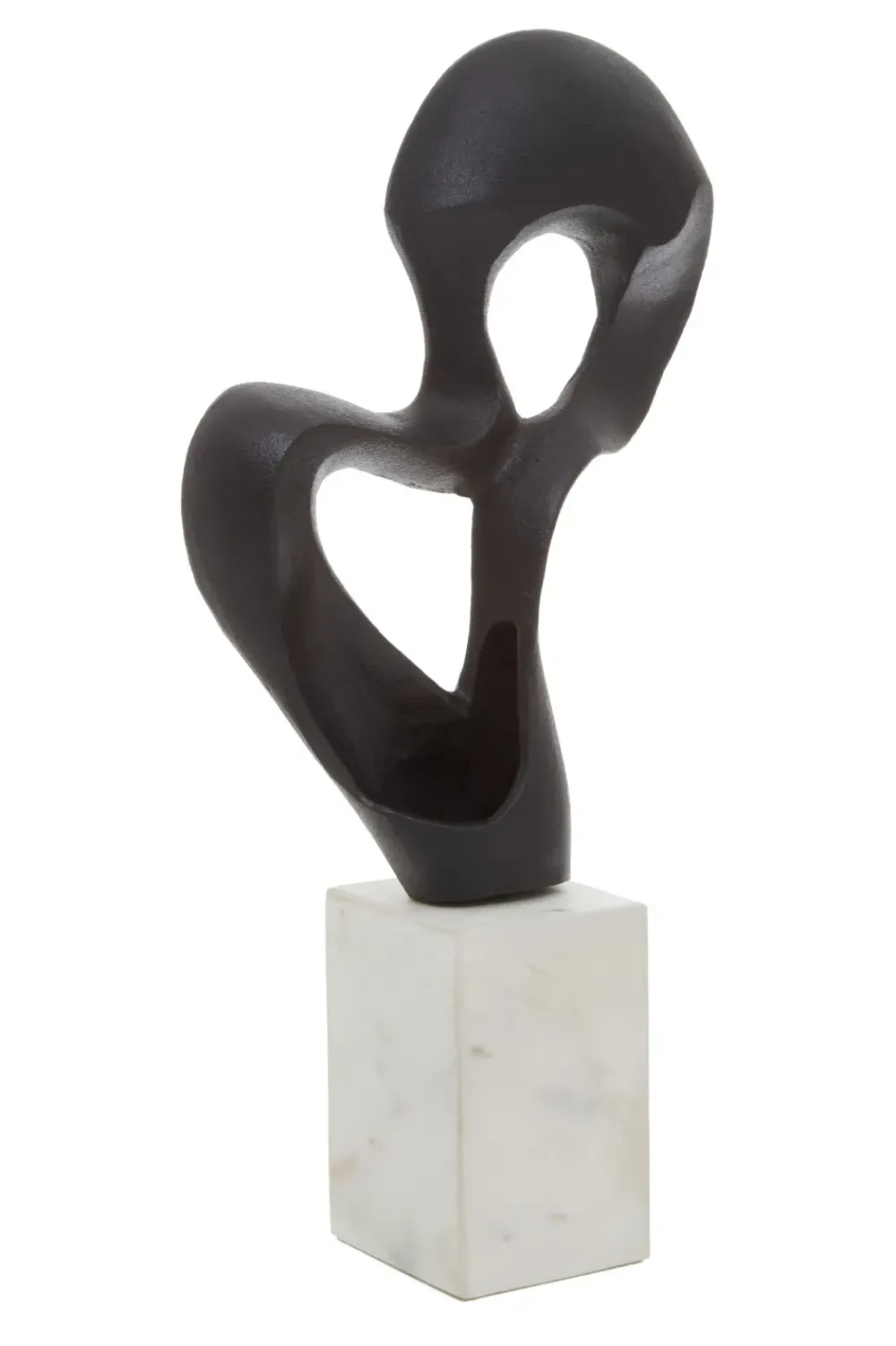 Table Top|Abstract^Statues & Sculptures Black Mirage 52cm Metal Indoor Sculpture