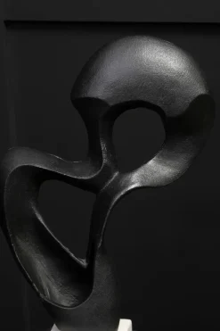 Table Top|Abstract^Statues & Sculptures Black Mirage 52cm Metal Indoor Sculpture