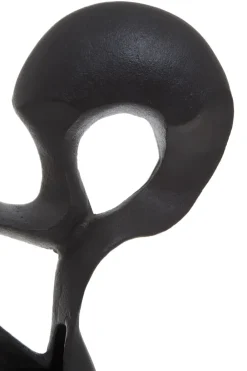 Table Top|Abstract^Statues & Sculptures Black Mirage 52cm Metal Indoor Sculpture