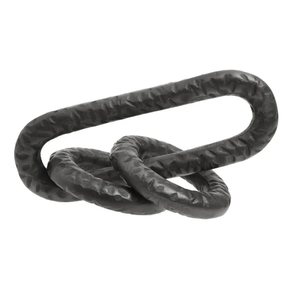 Table Top|Abstract^Statues & Sculptures Boundless Links 5cm Grey Metal Indoor Sculpture